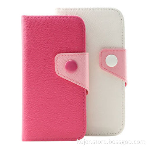 Flip Mobile Phone Cases for iPhone 5, Made of PU and TPU Materials